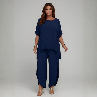 Flowing Tunic and Pants Set