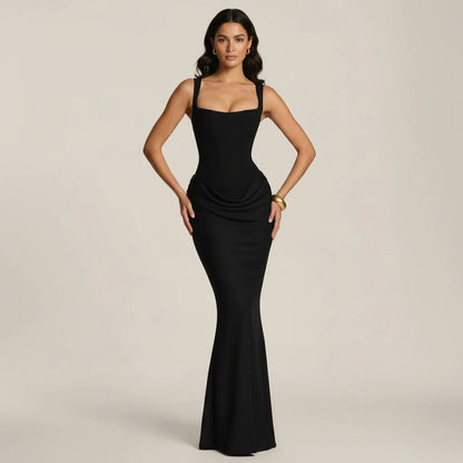 Refined Midi Dress for Special Occasions and Events