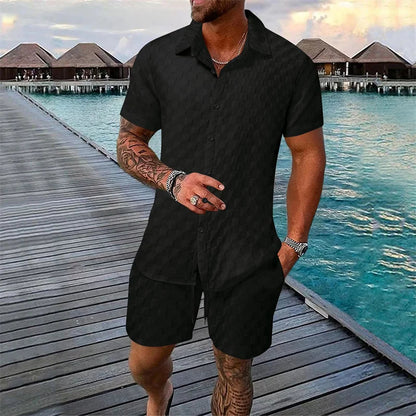 Casual Summer Set - Comfortable Shirt and Shorts for Effortless Style 4