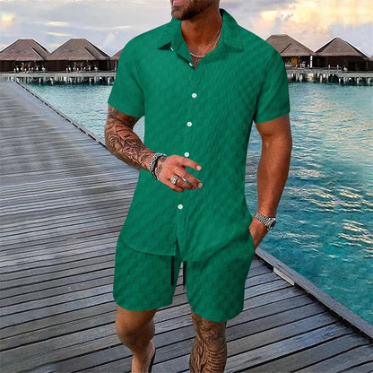 Casual Summer Set - Comfortable Shirt and Shorts for Effortless Style 5