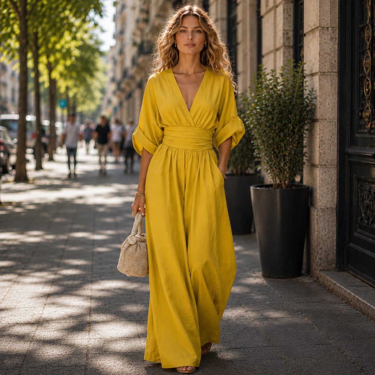 Flattering Fit Pull On Jumpsuits