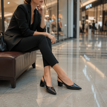 Wide Fit Casual Heels