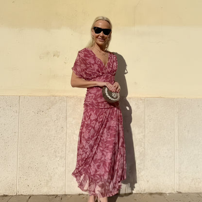 Chic Off-Shoulder Printed Summer Dress for Effortless Style and Comfort 3