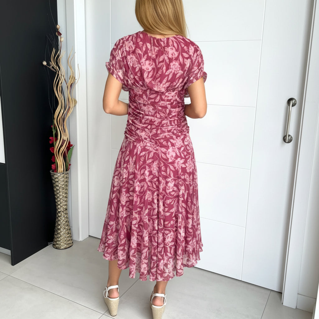 Chic Off-Shoulder Printed Summer Dress for Effortless Style and Comfort 5