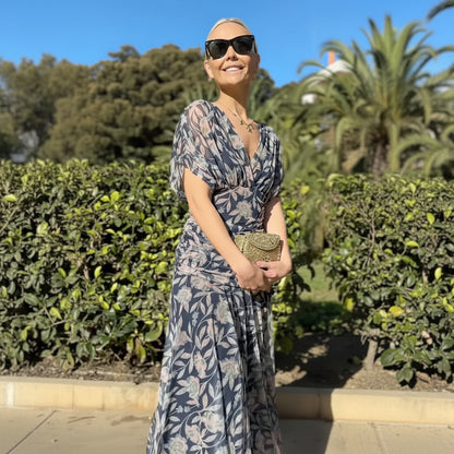 Chic Off-Shoulder Printed Summer Dress for Effortless Style and Comfort 7