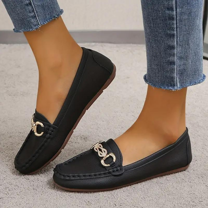 Classic Black Loafers - Durable Slip-On Style for Effortless Comfort 0