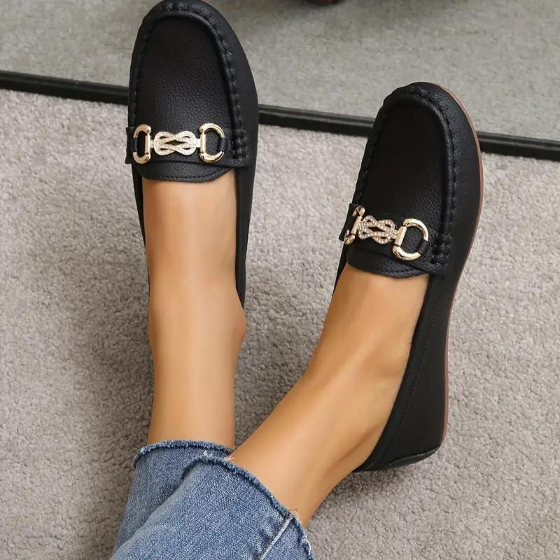 Classic Black Loafers - Durable Slip-On Style for Effortless Comfort 4