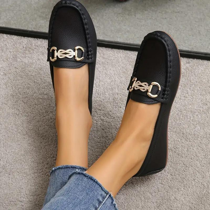 Classic Black Loafers - Durable Slip-On Style for Effortless Comfort 4