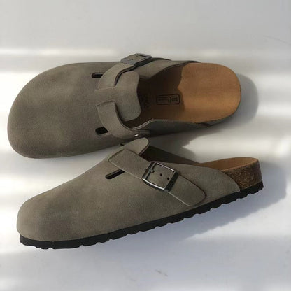 Ergonomic Adjustable Buckle Comfort Clogs