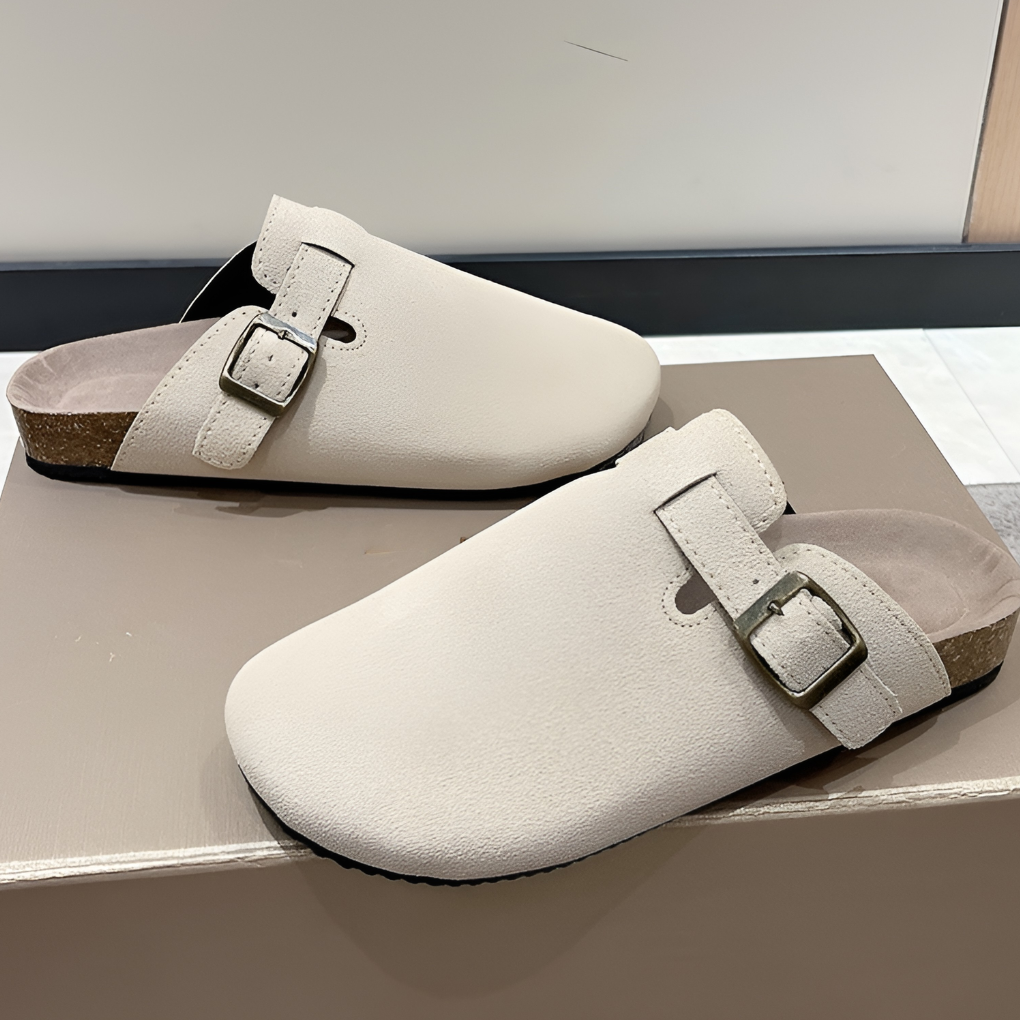 Ergonomic Adjustable Buckle Comfort Clogs