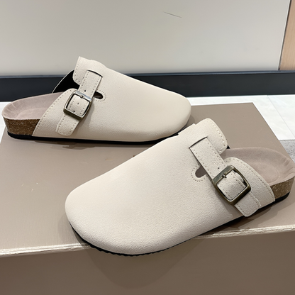 Ergonomic Adjustable Buckle Comfort Clogs