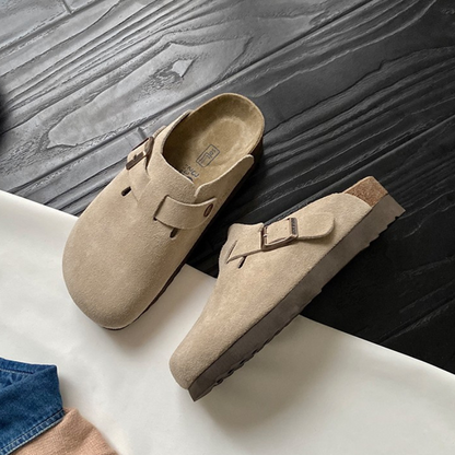 Ergonomic Adjustable Buckle Comfort Clogs