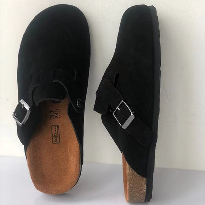 Ergonomic Adjustable Buckle Comfort Clogs