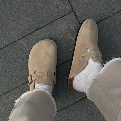 Ergonomic Adjustable Buckle Comfort Clogs