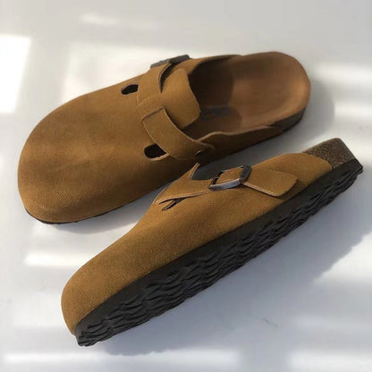 Ergonomic Adjustable Buckle Comfort Clogs
