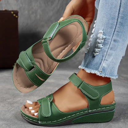 ComfortStep - Soft Leather Orthopedic Sandals with Arch Support for Comfort 0