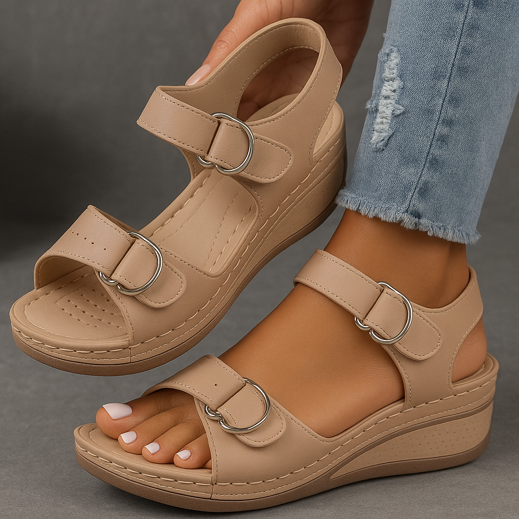 ComfortStep - Soft Leather Orthopedic Sandals with Arch Support for Comfort 5