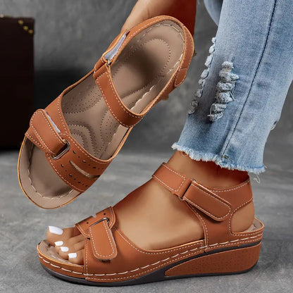 ComfortStep - Soft Leather Orthopedic Sandals with Arch Support for Comfort 9