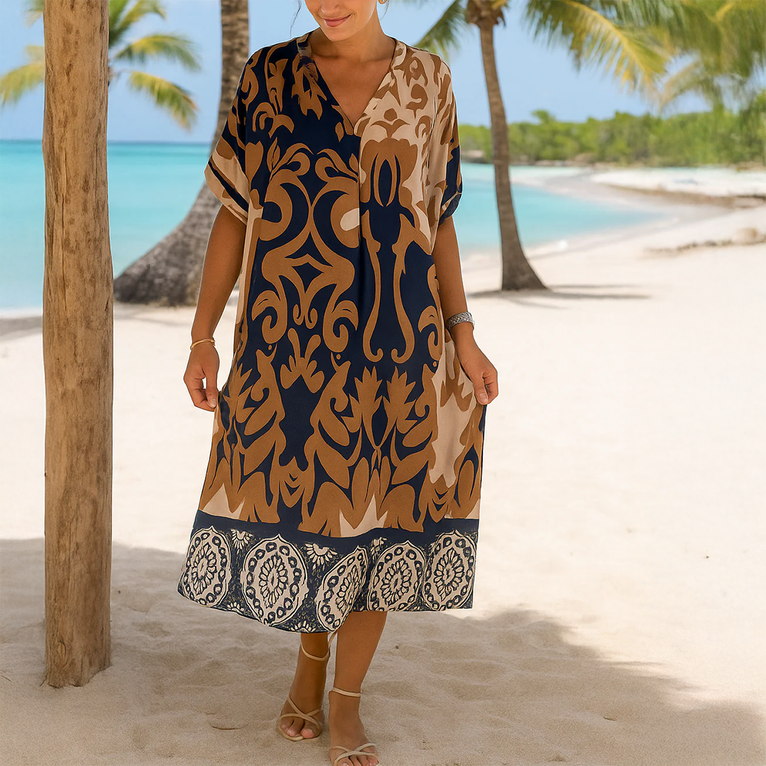 Breezy Chiffon Midi Dress