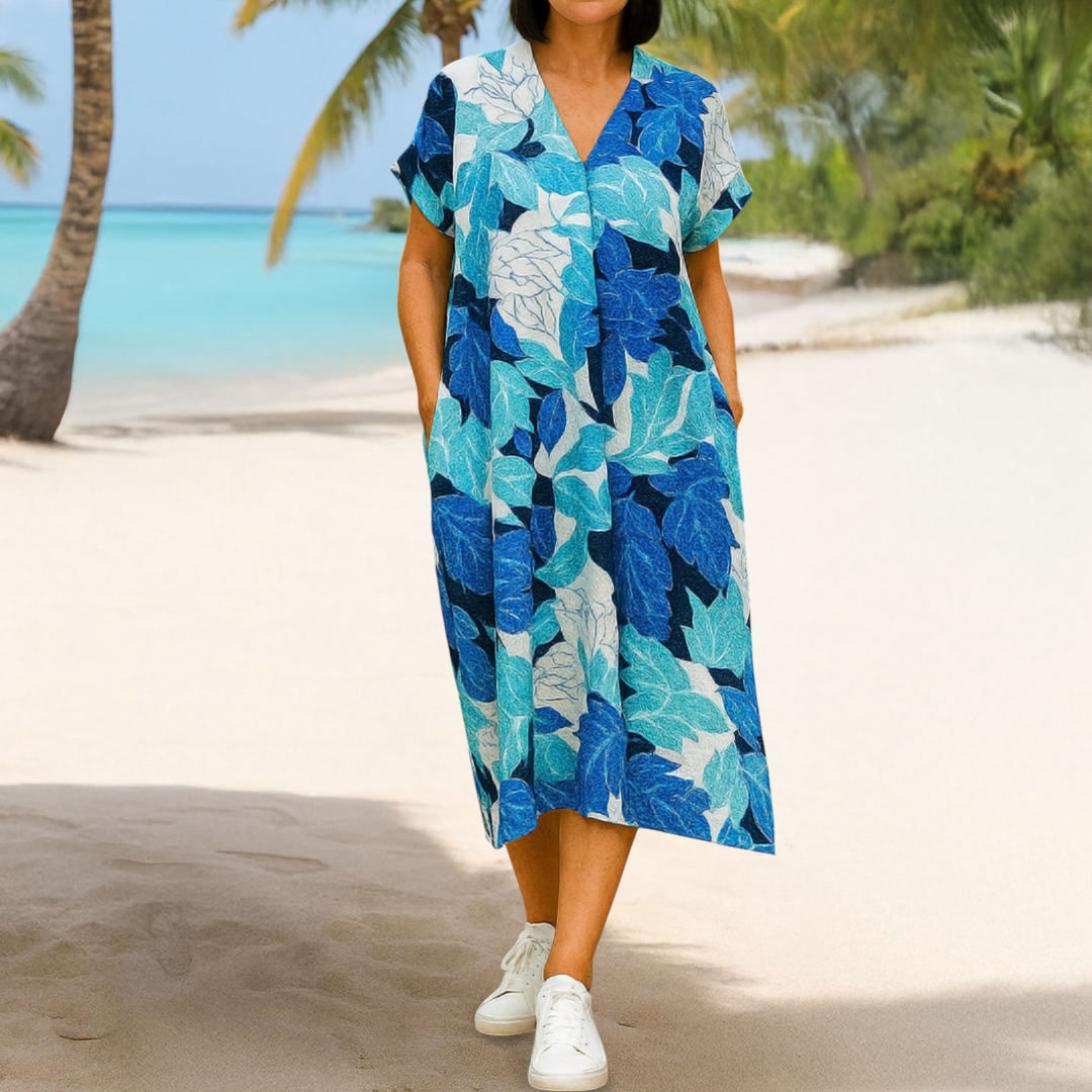 Breezy Chiffon Midi Dress