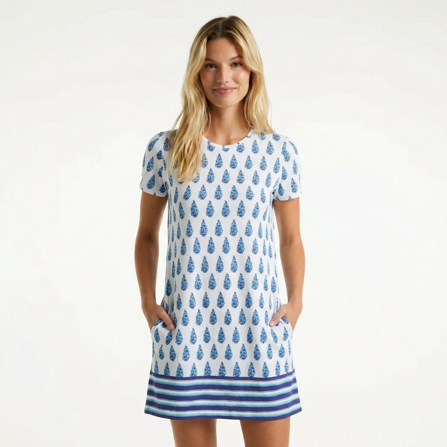 Delray - Summer Dress with UPF 50+ Protection, Pockets & Breathable Fabric 0