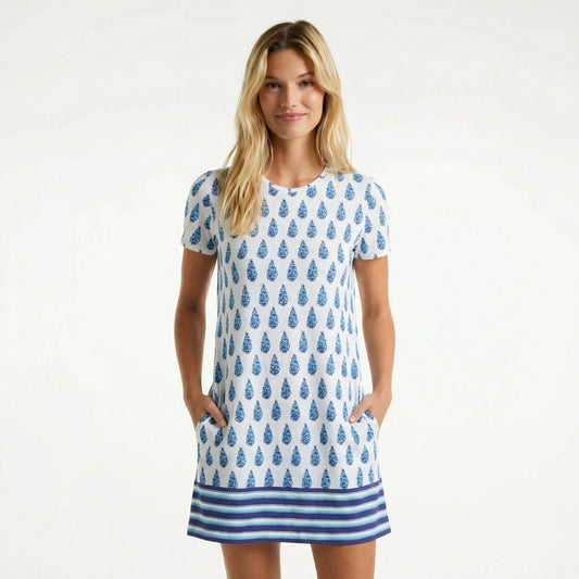 Delray - Summer Dress with UPF 50+ Protection, Pockets & Breathable Fabric 0
