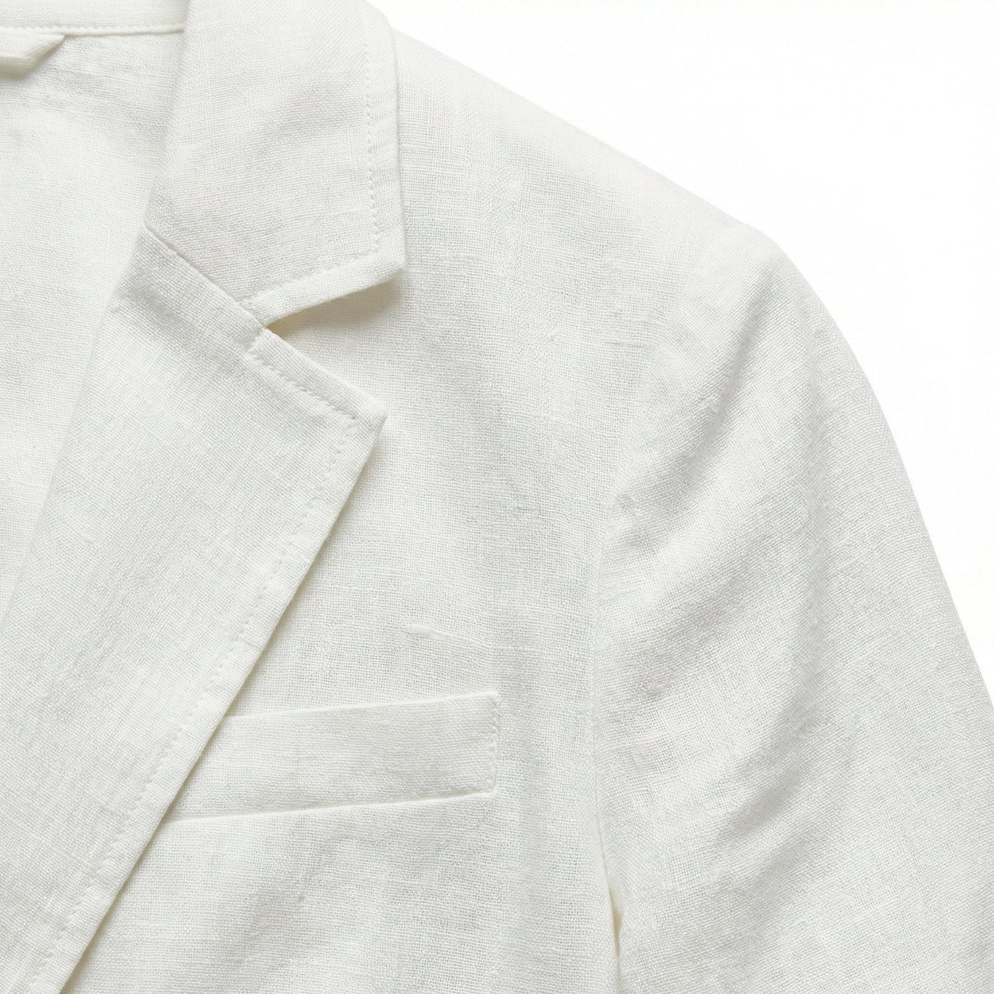 Elegant Linen Blazer - Lightweight Breathable Fabric for Effortless Style 7