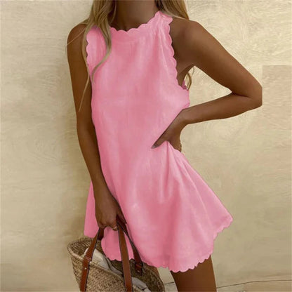 Breathable Linen Dress