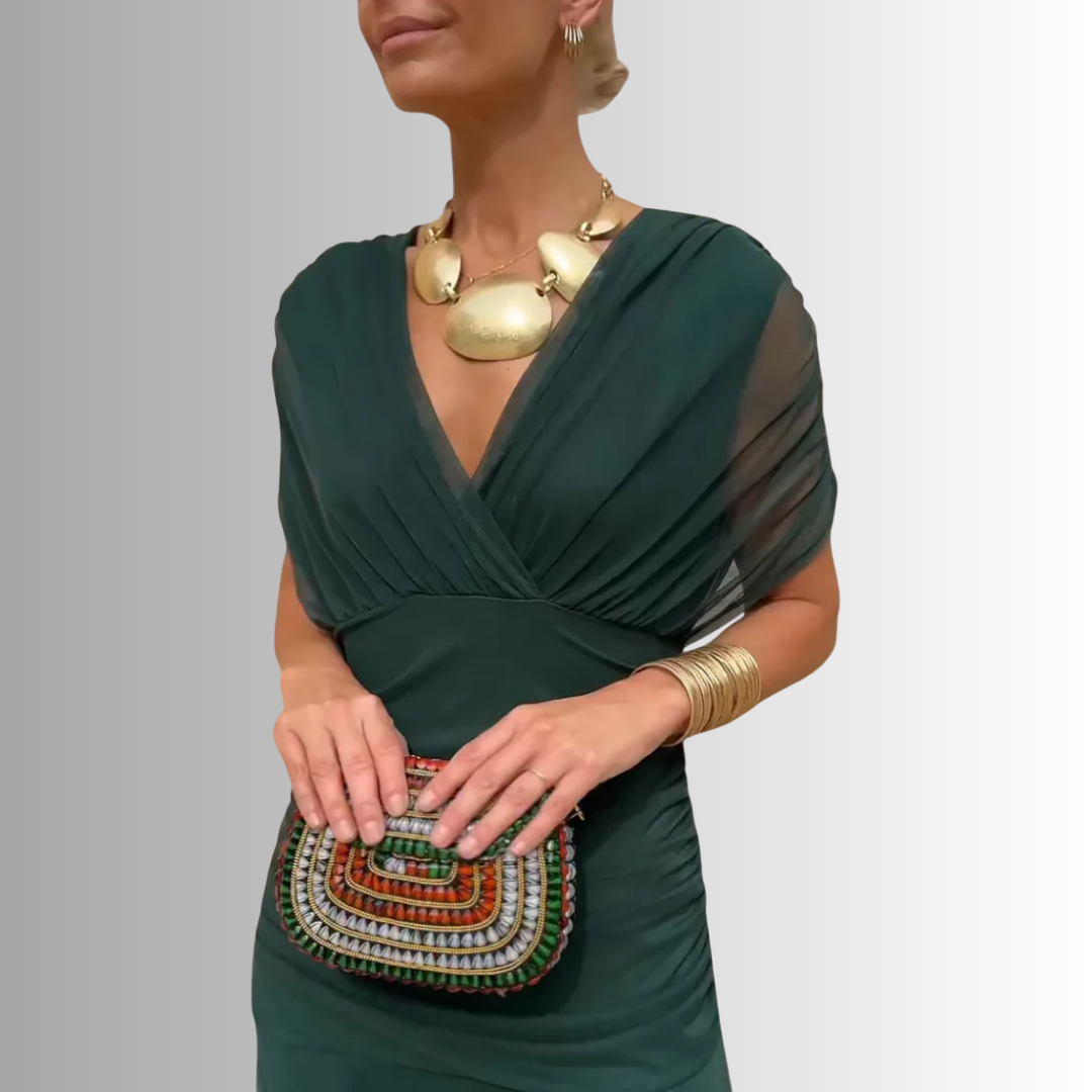 Elegant Maxi Dress with Sleeves for Timeless Style and Comfort 3
