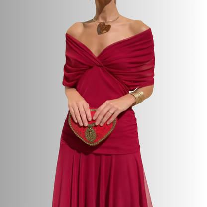 Elegant Maxi Dress with Sleeves for Timeless Style and Comfort 4