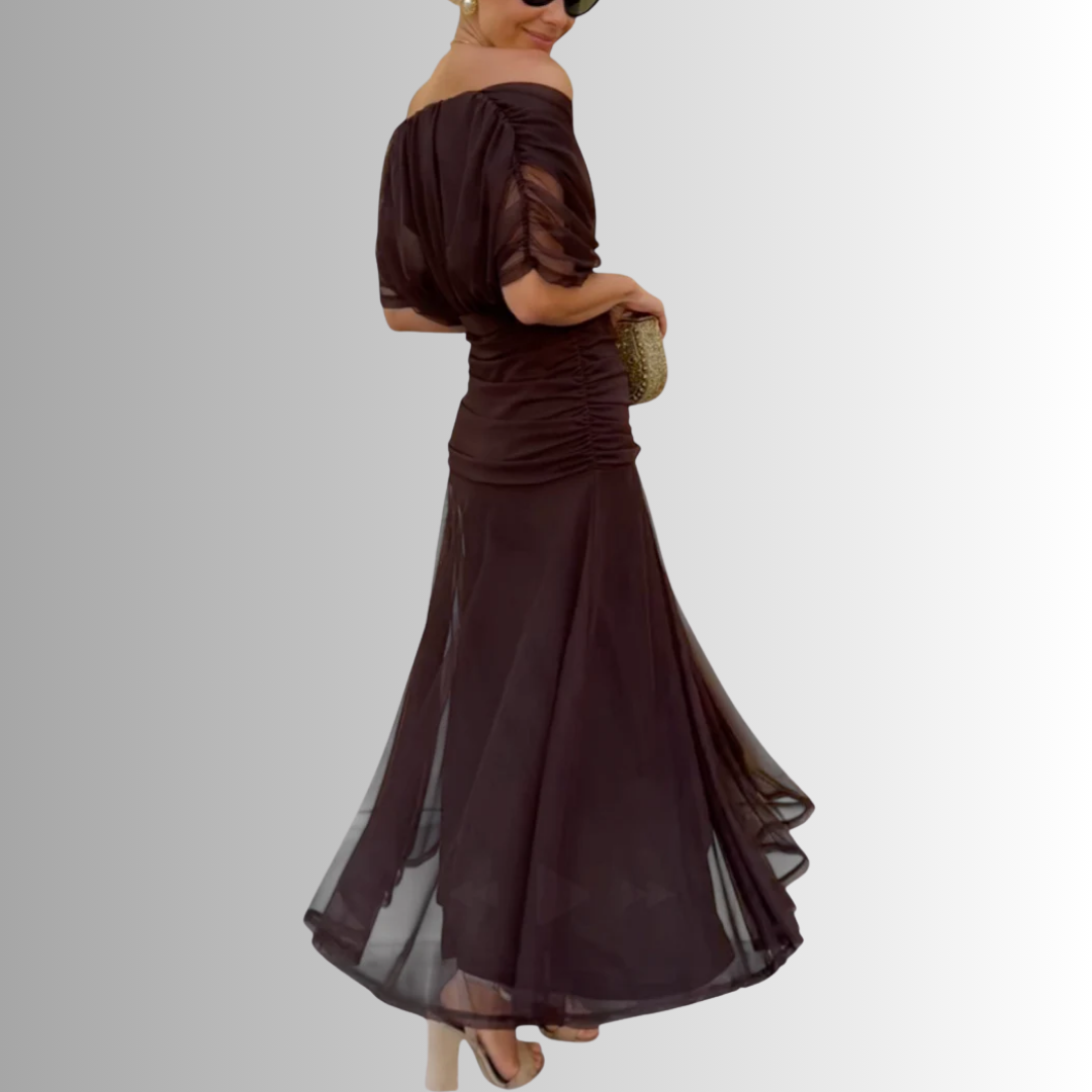 Elegant Maxi Dress with Sleeves for Timeless Style and Comfort 6