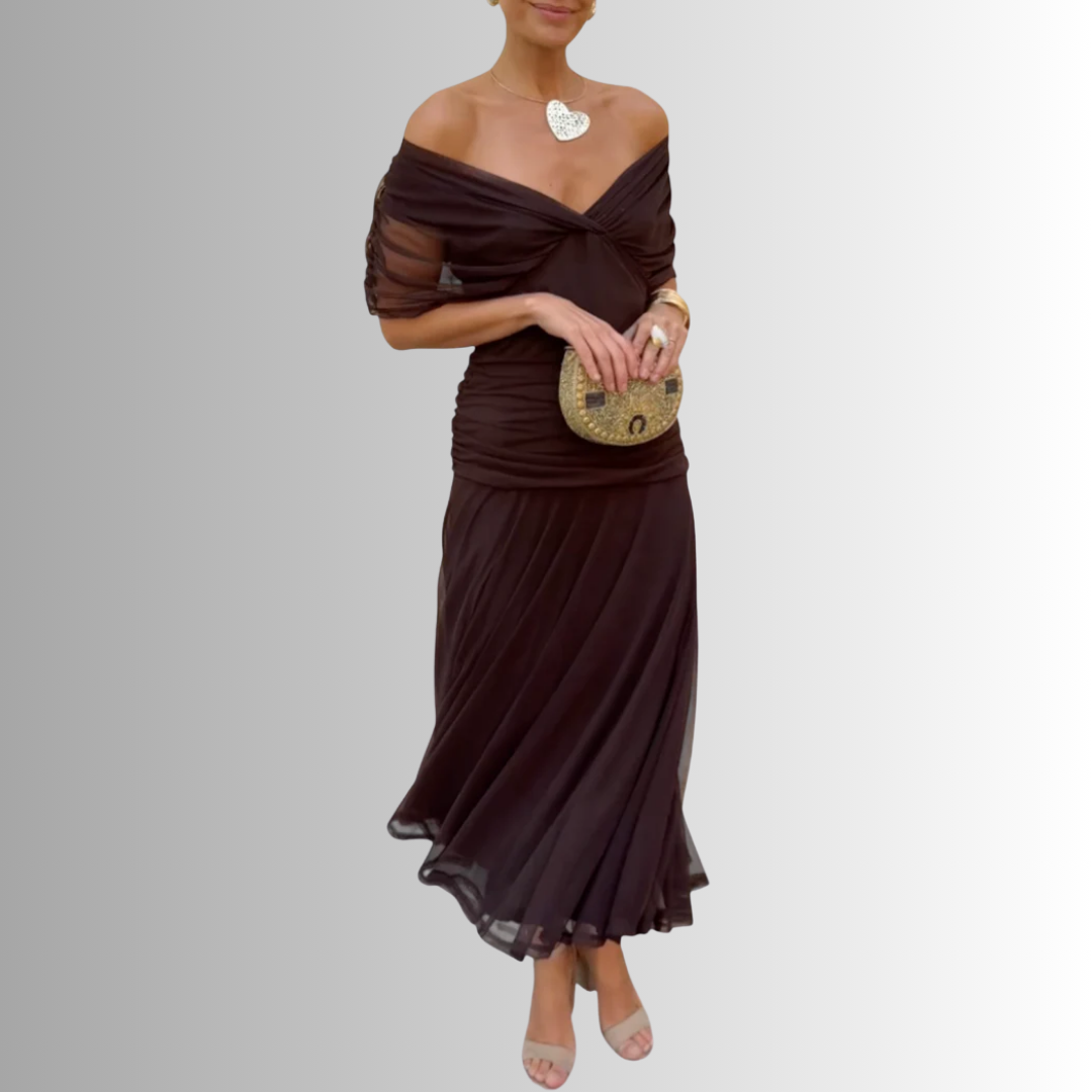 Elegant Maxi Dress with Sleeves for Timeless Style and Comfort 7