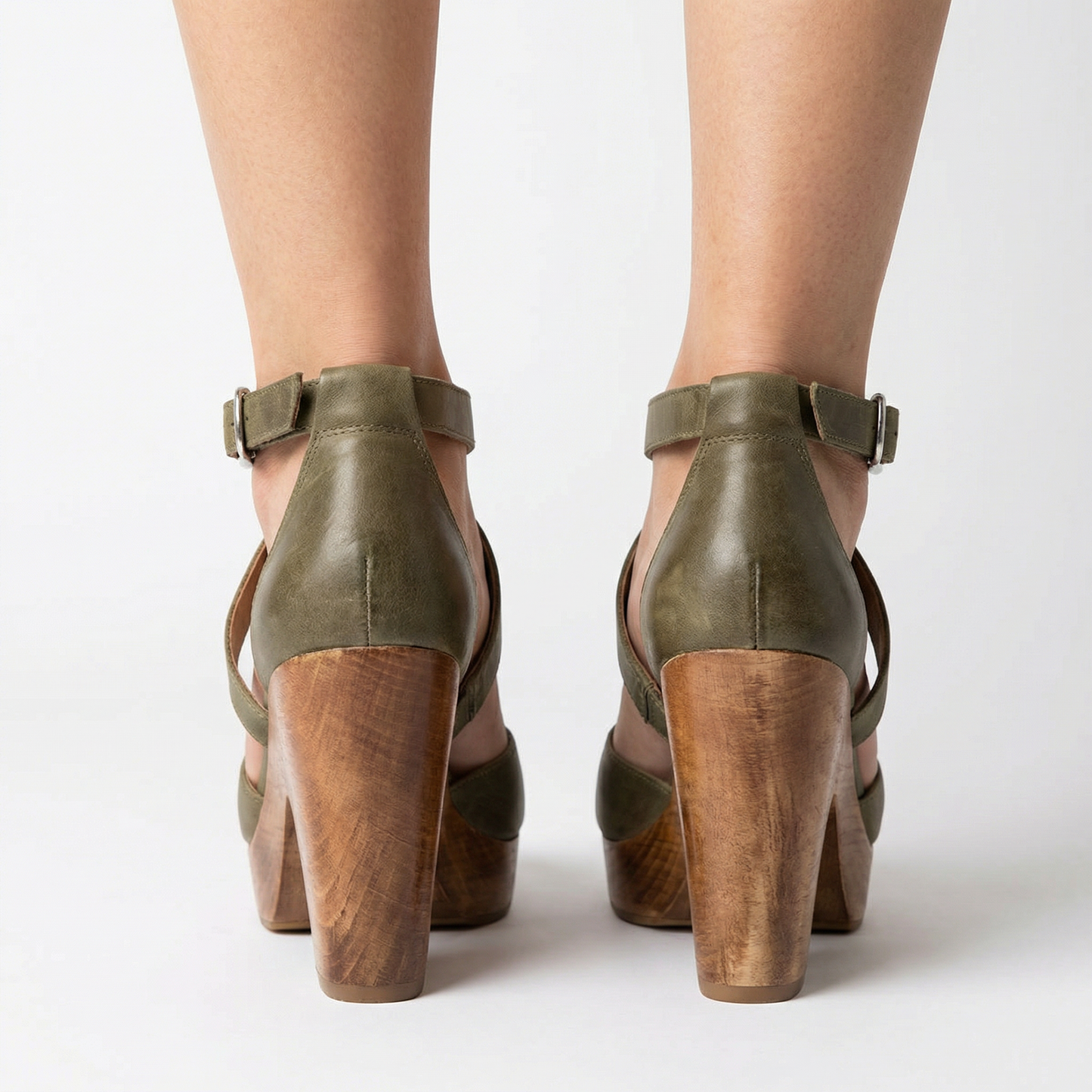 Elegant Wedge Heels for Women with Adjustable Ankle Strap for All-Day Comfort 5