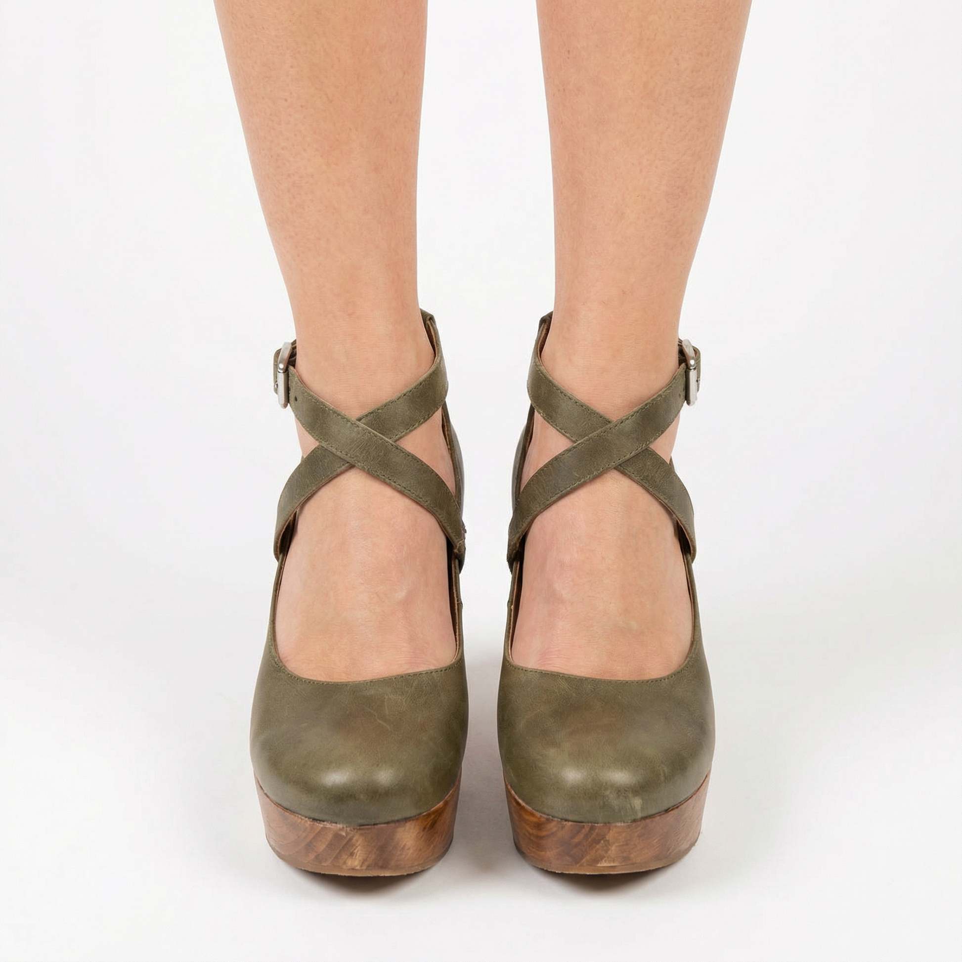 Elegant Wedge Heels for Women with Adjustable Ankle Strap for All-Day Comfort 7