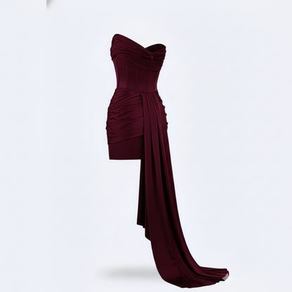 Radiant Silk Cocktail Dress