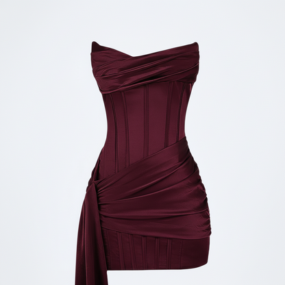 Radiant Silk Cocktail Dress