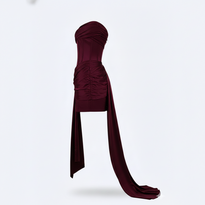 Radiant Silk Cocktail Dress
