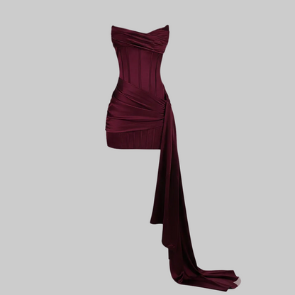 Radiant Silk Cocktail Dress