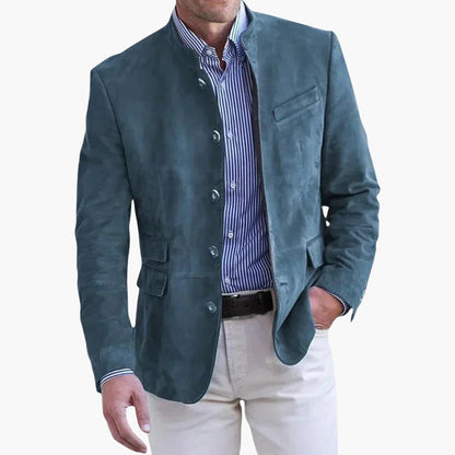 Stand Collar Smart Casual Blazer