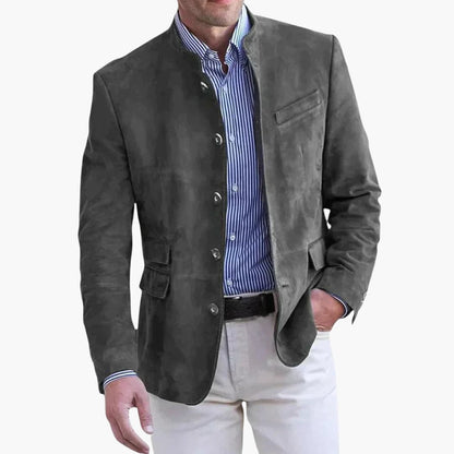 Stand Collar Smart Casual Blazer