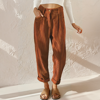 High Waist Wide Leg Pants for Effortless Summer Style and Comfort 2