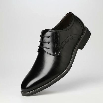 Classic Contrast Stitch Derby Shoes