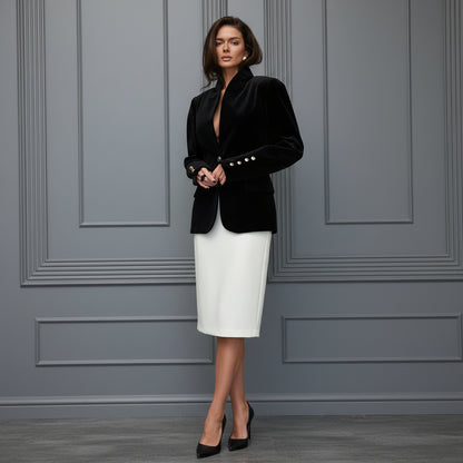 Fashion Forward Blazer Jacket for Versatile Styling