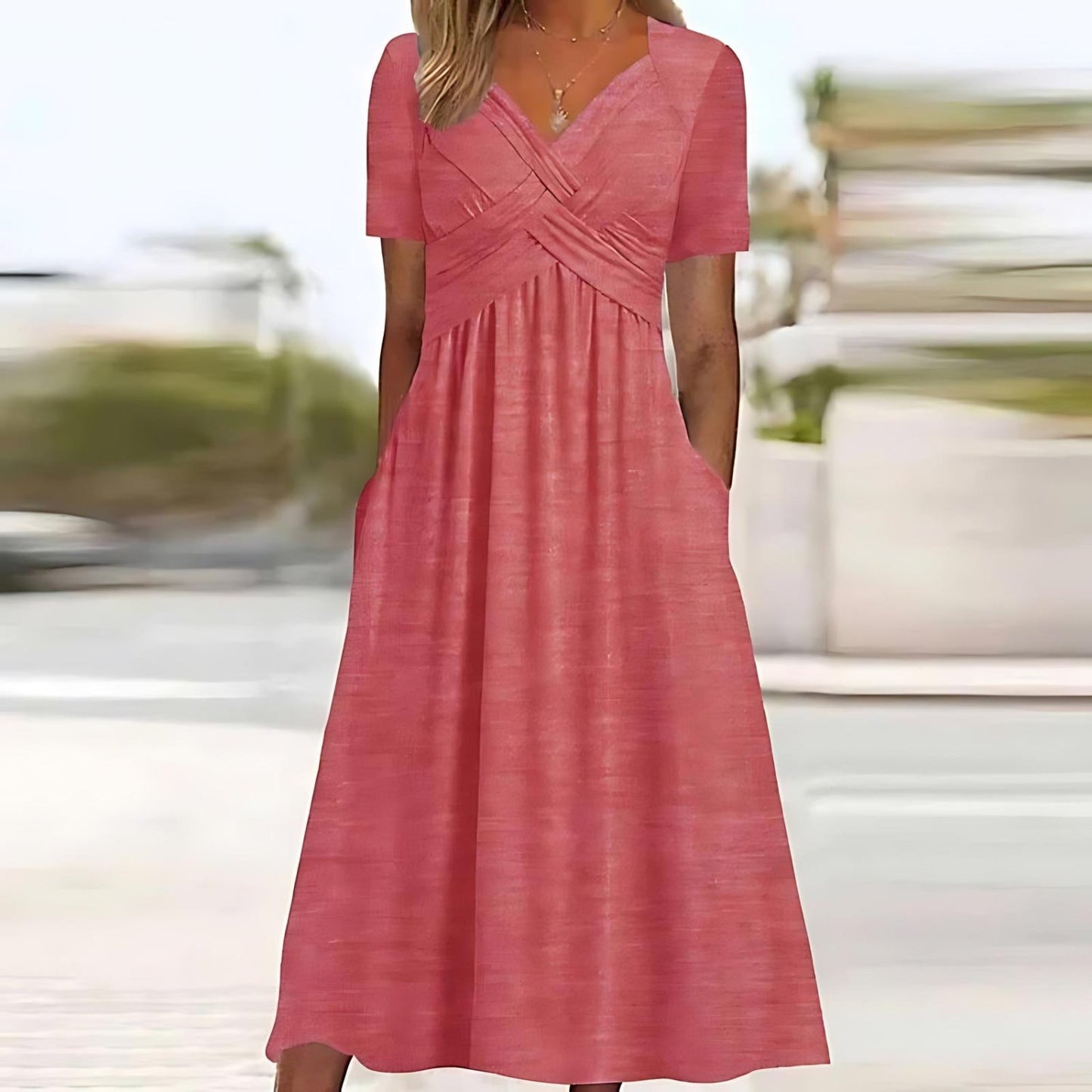 Graceful Summer Maxi Dress