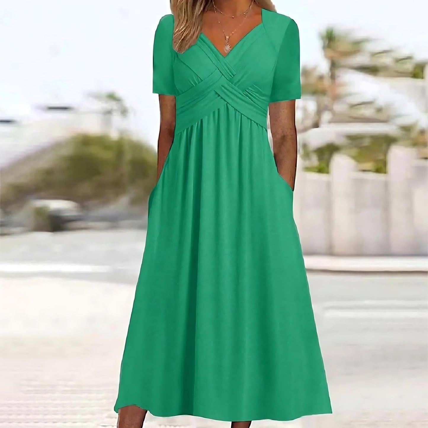 Graceful Summer Maxi Dress