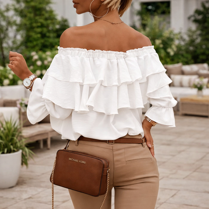Chic Layered Ruffle Top