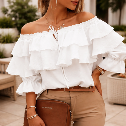 Chic Layered Ruffle Top