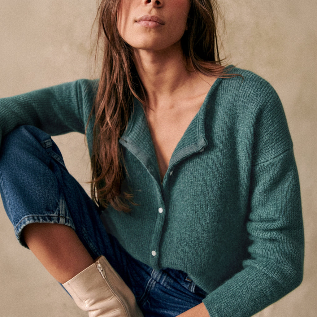 Lightweight Acrylic Cardigan Sweater for Effortless Everyday Layering 12