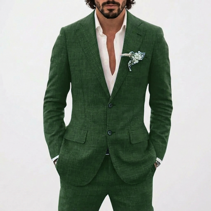 Relaxed Fit Classic Lapel Suit
