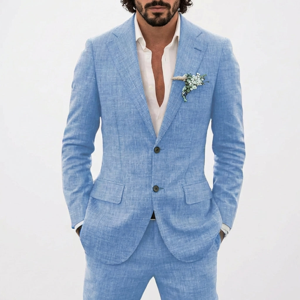 Relaxed Fit Classic Lapel Suit